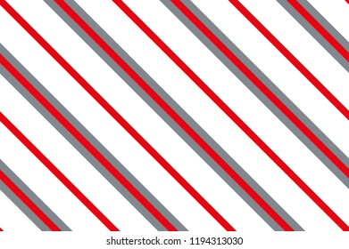 Elegant seamless background. Design with stripes, inclined lines for printing on fabric, paper, wrapper. Scalable vector illustration. Gray-red color.