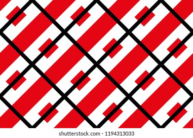 Elegant seamless background. Design with stripes, inclined lines for printing on fabric, paper, wrapper. Scalable vector illustration. Gray-red color.