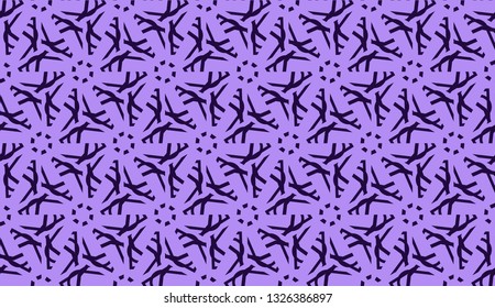 Elegant seamless background with polygonal line. Triangular style. Vector illustration. Light, dark purple color. Modern design for you business, project