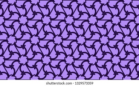 Elegant seamless background with polygonal line. Triangular style. Vector illustration. Light, dark purple color. Modern design for you business, project
