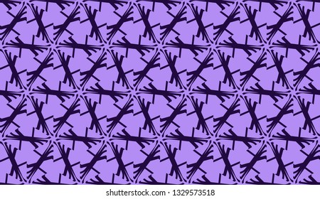 Elegant seamless background with polygonal line. Triangular style. Vector illustration. Light, dark purple color. Modern design for you business, project