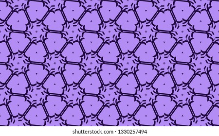 Elegant seamless background with polygonal line. Triangular style. Vector illustration. Light, dark purple color. Modern design for you business, project