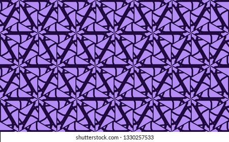 Elegant seamless background with polygonal line. Triangular style. Vector illustration. Light, dark purple color. Modern design for you business, project
