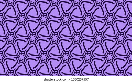 Elegant seamless background with polygonal line. Triangular style. Vector illustration. Light, dark purple color. Modern design for you business, project