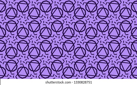 Elegant seamless background with polygonal line. Triangular style. Vector illustration. Light, dark purple color. Modern design for you business, project