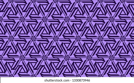 Elegant seamless background with polygonal line. Triangular style. Vector illustration. Light, dark purple color. Modern design for you business, project