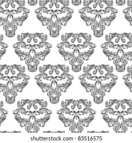 elegant seamless damask background