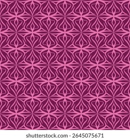 Elegante padrão de flor de damasco sem emenda com projeto floral repetitivo detalhado