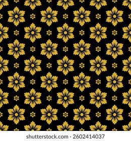 Elegant Seamless Damask Pattern – Vintage Ornamental Floral Background for Luxury Design and Home Decor