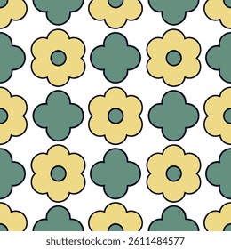 Elegant seamless decorative floral pattern vector design. Colorful floral pattern suitable for background, texture, fabric, wrapping, textile, clothing, print or others.