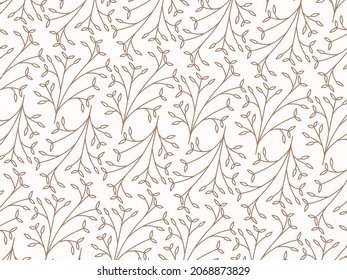 elegant seamless floral and flower pattern