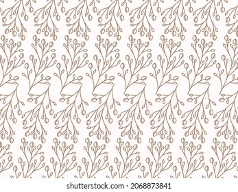 elegant seamless floral and flower pattern