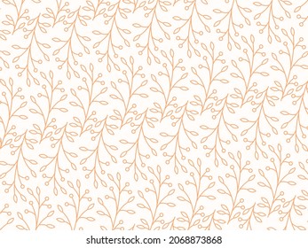 elegant seamless floral and flower pattern