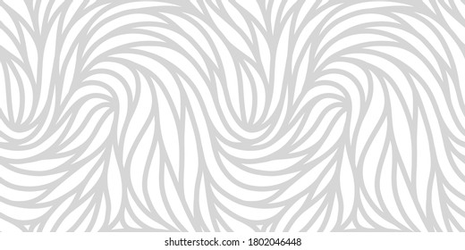 Elegante patrón floral sin fisuras. Fondo abstracto vectorial ondulado. Elegante textura monocromática a rayas.