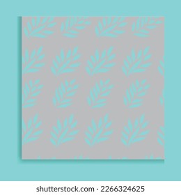 Elegant seamless floral pattern. Wavy vector abstract background. Stylish modern monochrome linear texture.