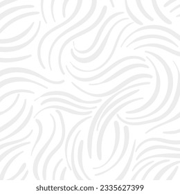 Elegante patrón floral sin fisuras. Fondo abstracto vectorial ondulado. Elegante textura monocromática a rayas.