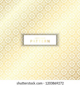 Elegant seamless geometric pattern