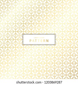 Elegant seamless geometric pattern