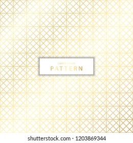 Elegant seamless geometric pattern
