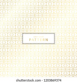 Elegant seamless geometric pattern