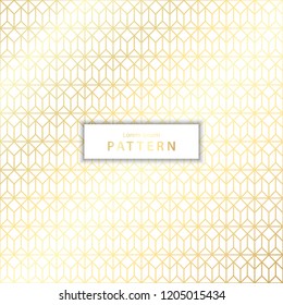 Elegant seamless geometric pattern
