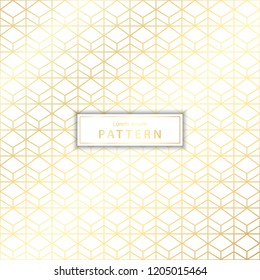 Elegant seamless geometric pattern