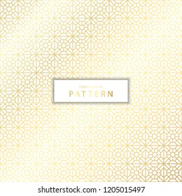 Elegant seamless geometric pattern