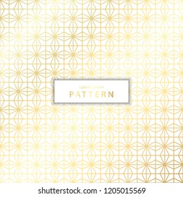 Elegant seamless geometric pattern