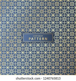 Elegant seamless geometric pattern