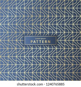 Elegant seamless geometric pattern