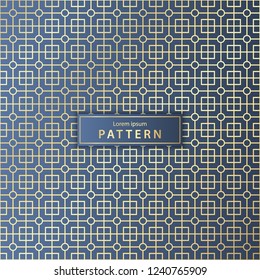 Elegant seamless geometric pattern