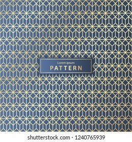 Elegant seamless geometric pattern