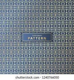 Elegant seamless geometric pattern