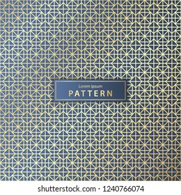 Elegant seamless geometric pattern