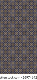 Elegante patrón geométrico sin fisuras en azul marino y oro - Art Deco inspirado diseño de línea simétrica con la repetición de diamantes y Formas cuadradas, fondo Abstractas de lujo para el Fondo de pantalla, tela, Packagi