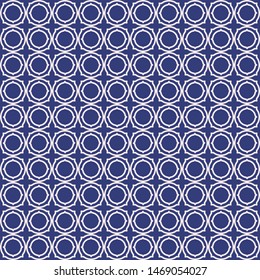 Elegant seamless moroccan quatrefoil pattern, vector design
