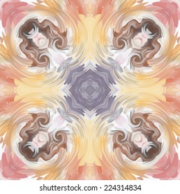 Elegant seamless ornament, EPS8 - vector graphics.