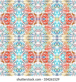 Elegant seamless ornament, EPS8 - vector graphics.