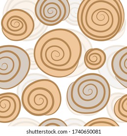 Elegant seamless pattern with abstract decorations, design elements. Abstract  pattern for invitations, cards, print, gift wrap, manufacturing, textile, fabric, wallpapers