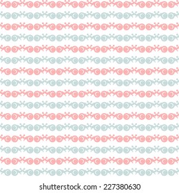Elegant seamless pattern with abstract decorations, design elements. Can be used for wedding invitations, greeting cards, scrapbooking, print, gift wrap, manufacturing.