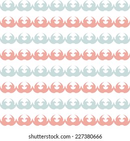 Elegant seamless pattern with abstract decorations, design elements. Can be used for wedding invitations, greeting cards, scrapbooking, print, gift wrap, manufacturing.