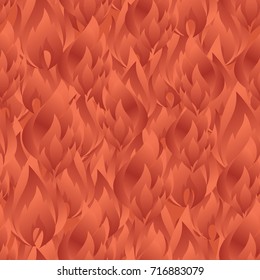 elegant seamless pattern with abstract fire flames for your design. Eps-8