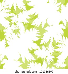 elegant seamless pattern with abstract leaves for your design