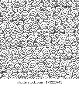 elegant seamless pattern with abstract ornament, design element