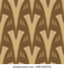 Elegant seamless pattern, Ar Deco style. For printing on fabric, wallpaper, gift paper. Vector
