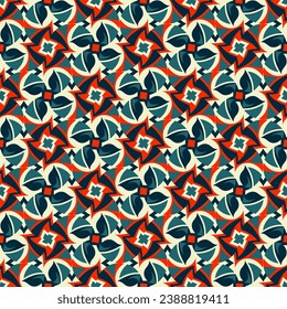 Elegant seamless pattern. Art forms are grouped and arranged in a specific order. Vector image for print, textile, packaging, interior design and your other projects.