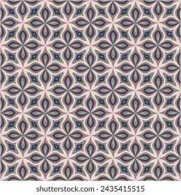 Elegant seamless pattern. Art forms are grouped and arranged in a specific order. Vector image for print, textile, packaging, interior design and your other projects.