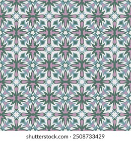 Elegant seamless pattern. Art forms are grouped and arranged in a specific order. Vector image for print, textile, packaging, interior design and your other projects.