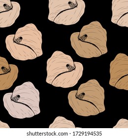 Elegant seamless pattern with calla flowers, design elements. Floral  pattern for invitations, cards, print, gift wrap, manufacturing, textile, fabric, wallpapers