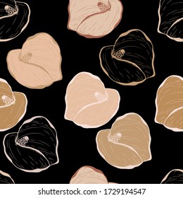 Elegant seamless pattern with calla flowers, design elements. Floral  pattern for invitations, cards, print, gift wrap, manufacturing, textile, fabric, wallpapers